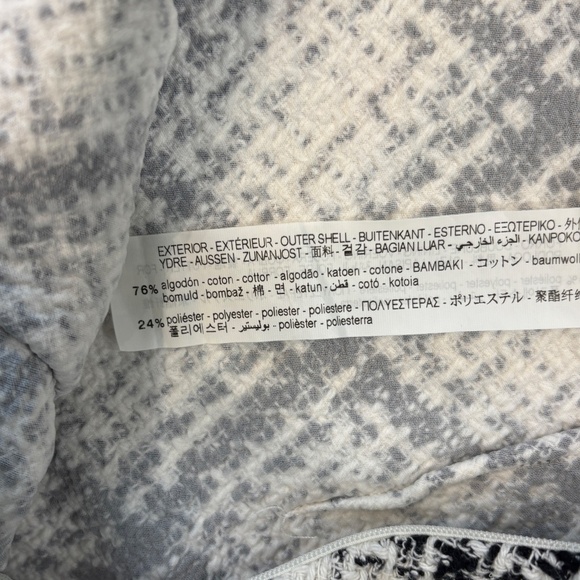 Zara Textured Tweed Mini Skirt - Size XS - Picture 6 of 6